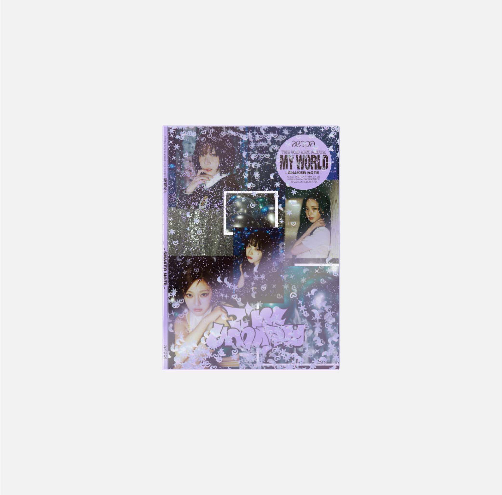 ktown4u.com : aespa_SHAKER NOTE_MY WORLD